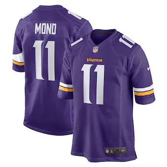 mens nike kellen mond purple minnesota vikings game jersey